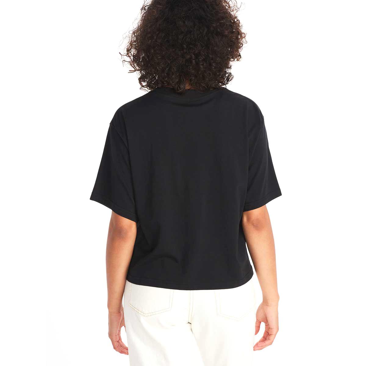 Marmot Pioneering Boxy Tee Women's in Black